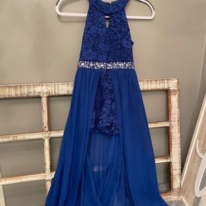 Speechless Blue Formal Dress